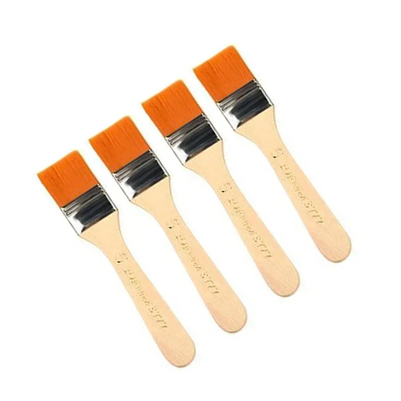 4er-Set Malpinsel für Acryl- und Ölmalerei