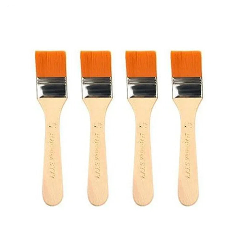 4er-Set Malpinsel für Acryl- und Ölmalerei