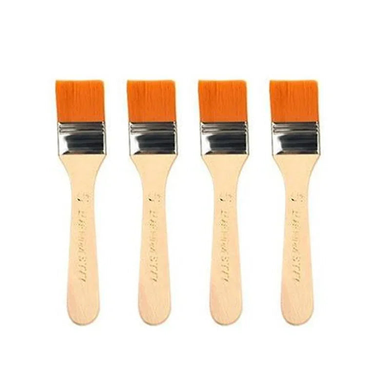 4er-Set Malpinsel für Acryl- und Ölmalerei