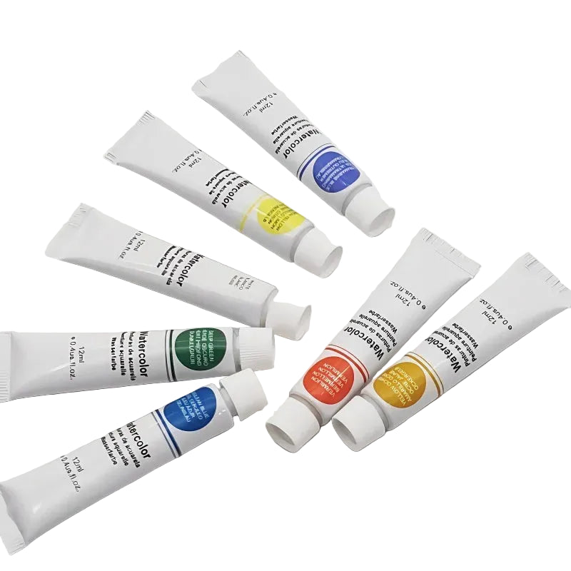 Gouache-Farbset mit 12 Farben