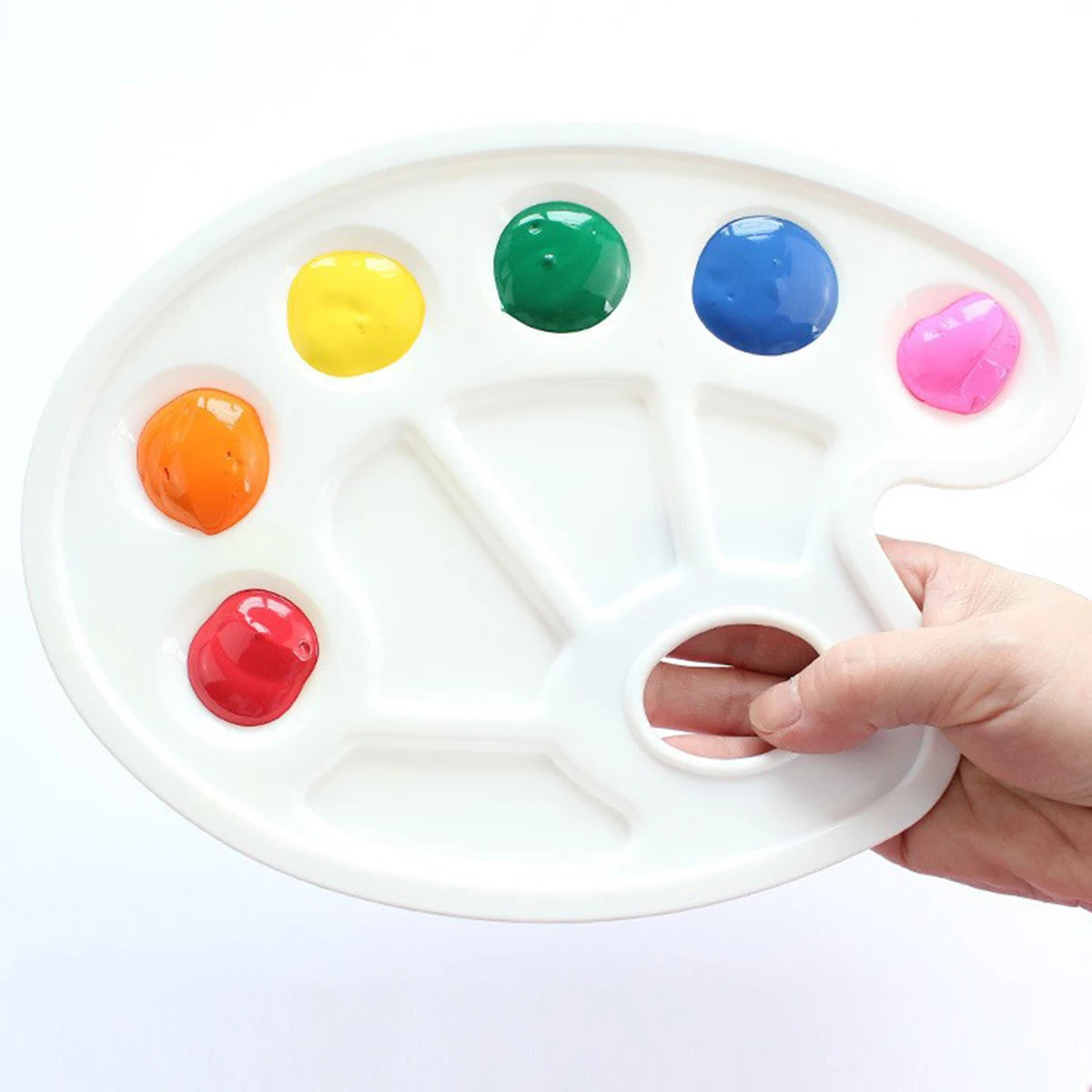 Acrylfarben-Set mit 24 Farben und Pinseln