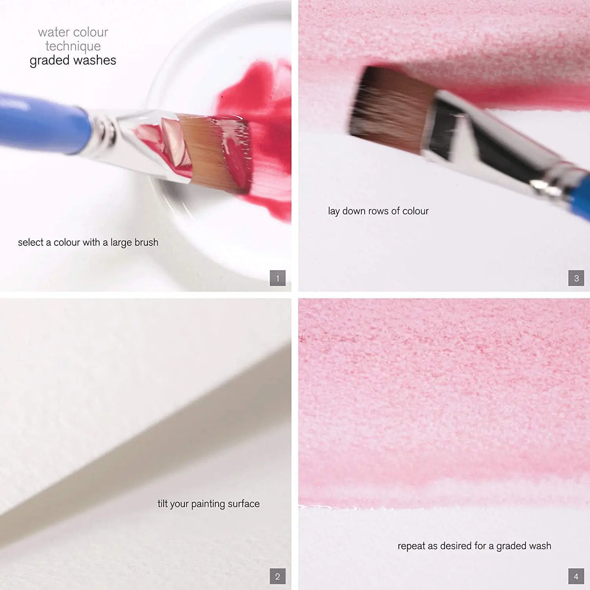 Kompaktes Aquarell-Set mit 12 Farben
