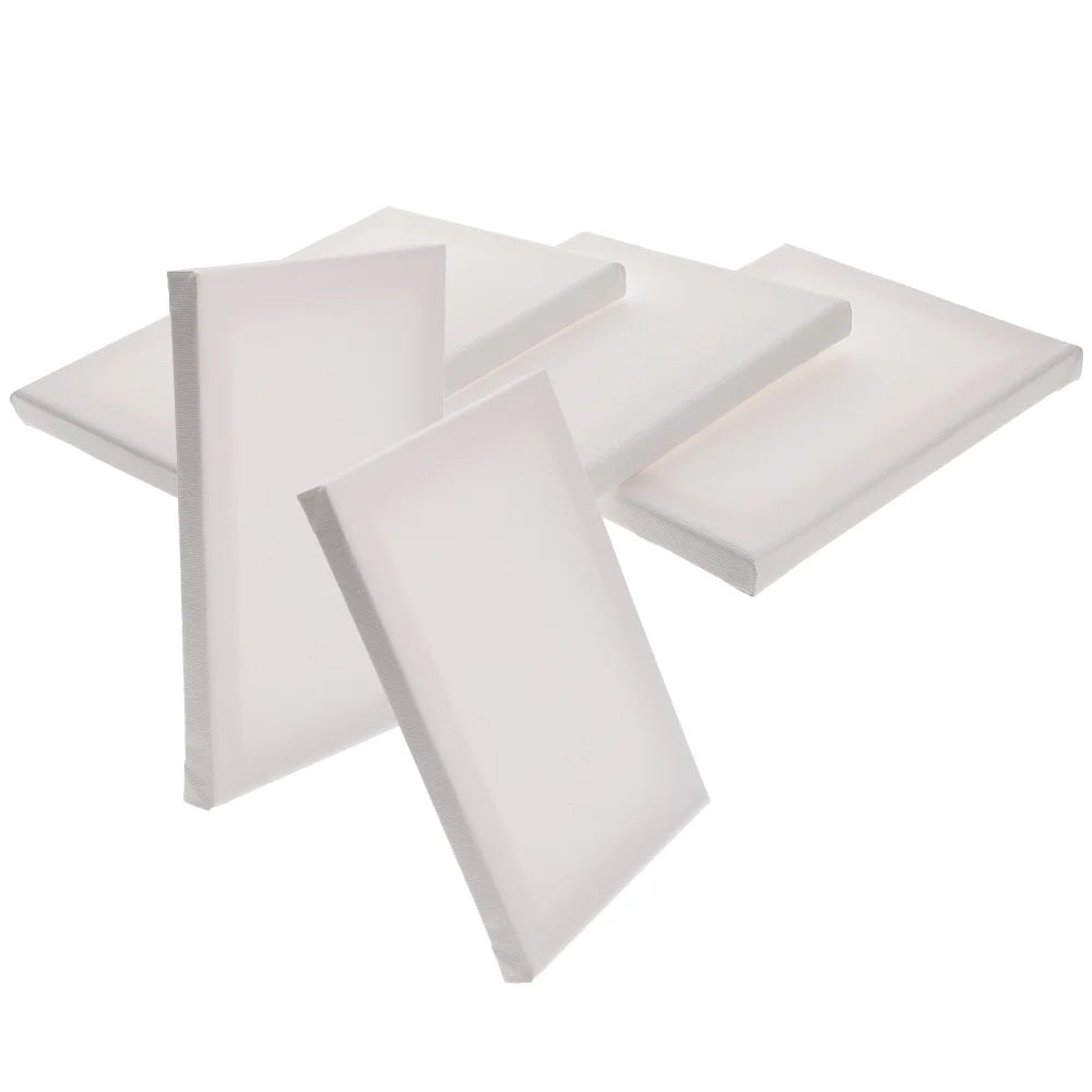 5er-Set bespannte Mal-Leinwände, 20 × 15 cm
